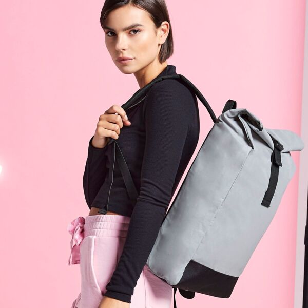 Reflective Roll-Top Backpack Thumbnail