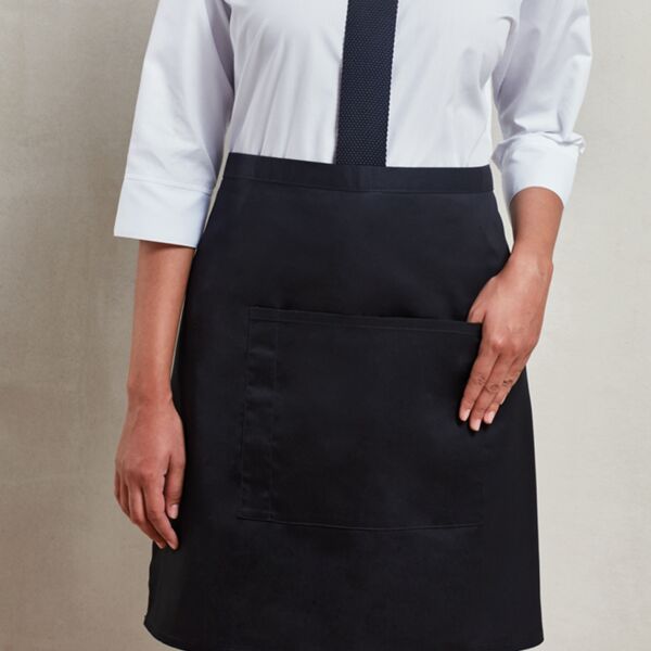 Premier 'Colours' Mid Length Apron with Pocket Thumbnail