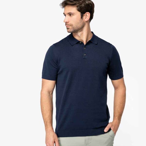 Spasso Knitted Polo Shirt Thumbnail