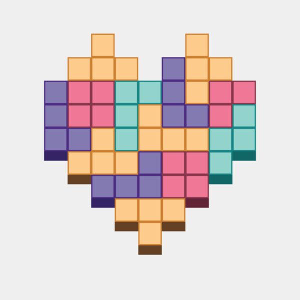 Tetris Heart Thumbnail